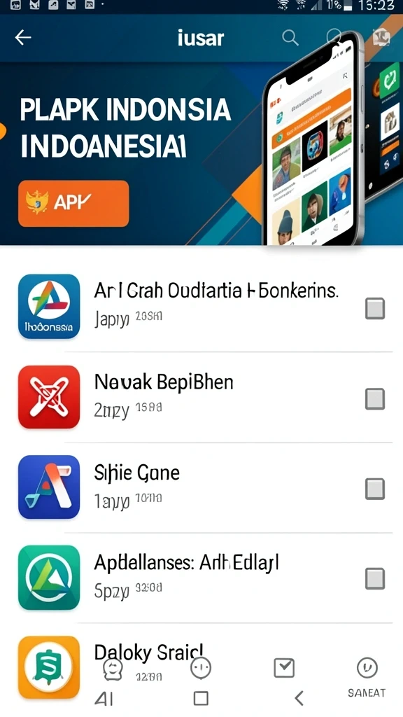 Tampilan antarmuka pengguna yang menarik.