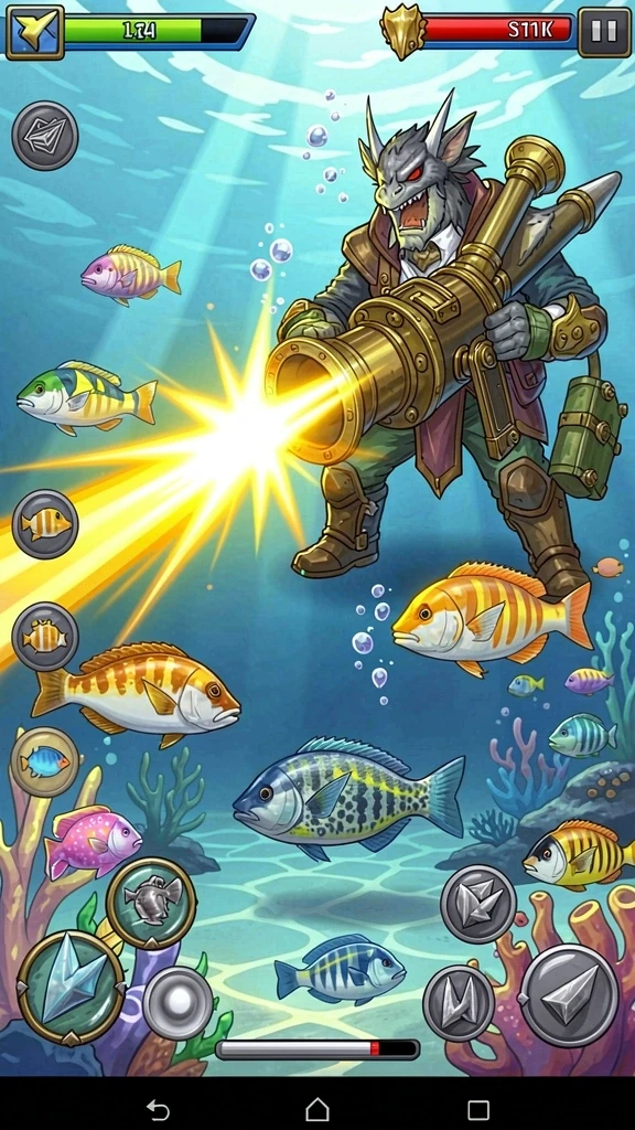 Screenshot menunjukkan tantangan menarik di level terbaru.