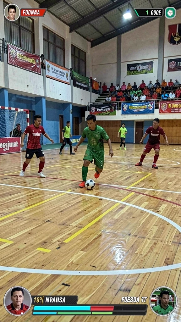 Tampilan antarmuka pengguna yang intuitif dan menarik.