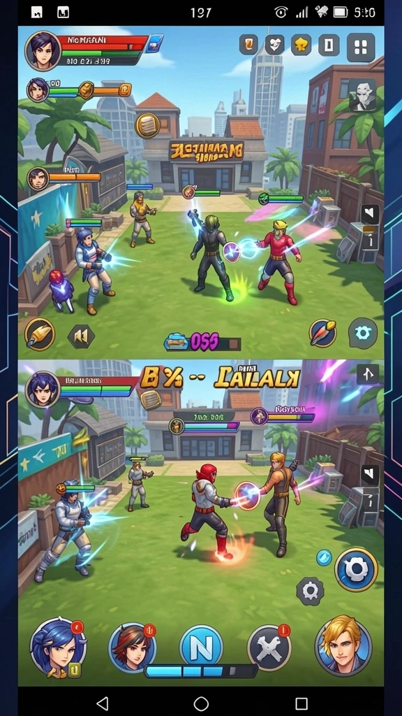 Pengalaman multiplayer yang seru dan kompetitif.