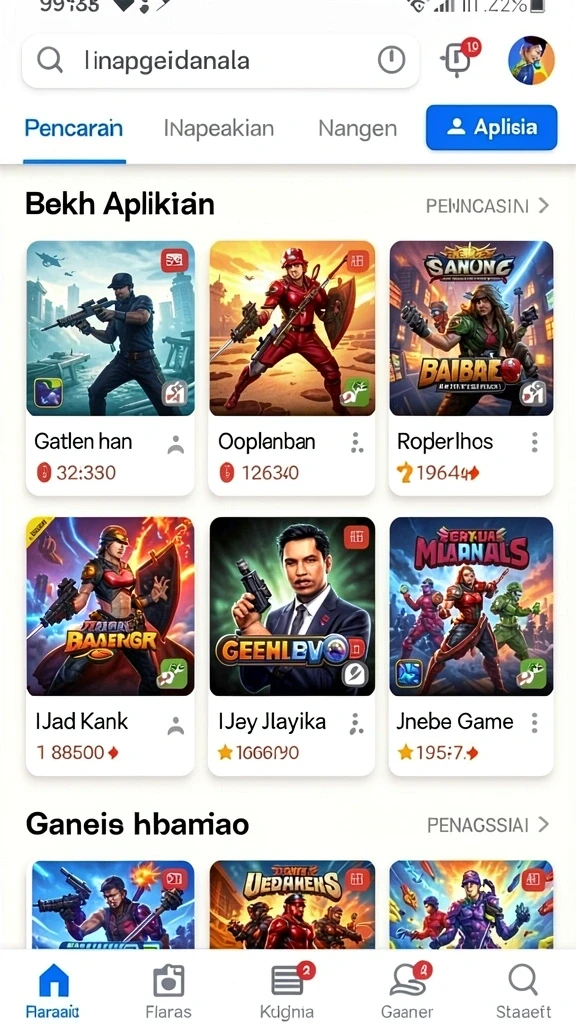 Antarmuka gameplay yang intuitif.
