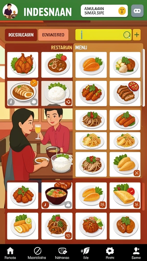 Tampilan antarmuka IDNSCORE yang modern dan mudah digunakan.