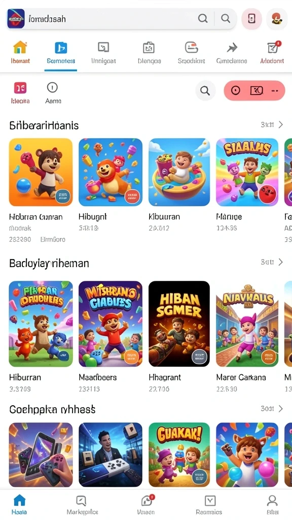 Karakter-karakter yang beragam dan unik.