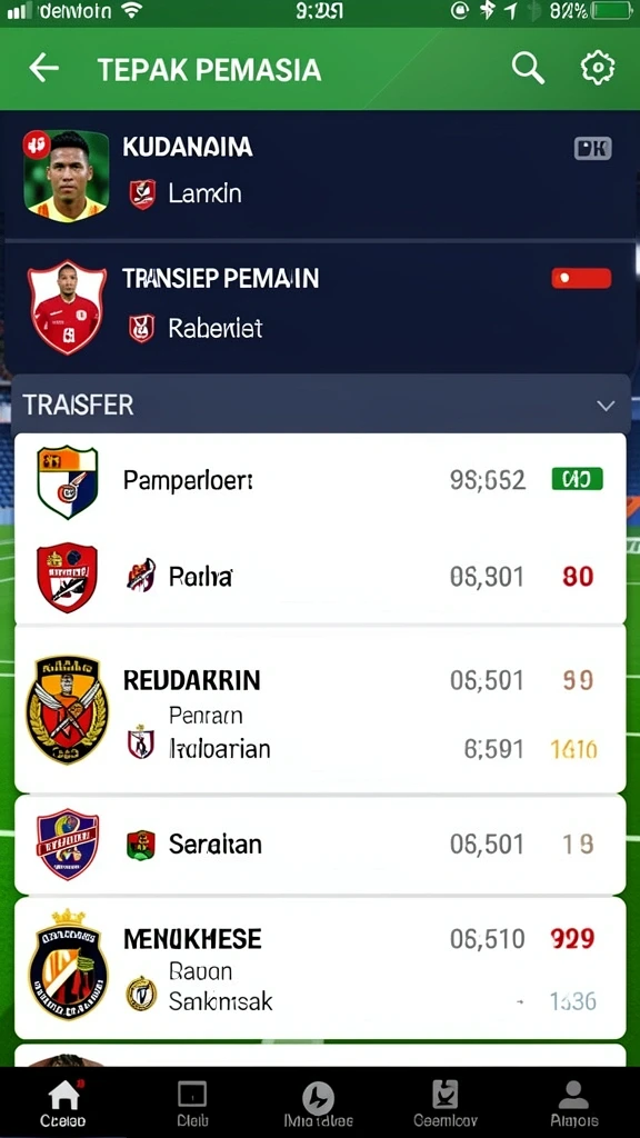 Karakter unik yang dapat Anda unlock dalam permainan.