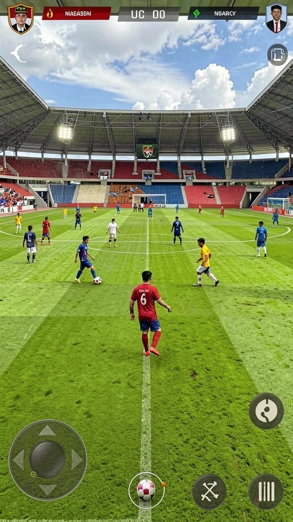 Tampilan grafis yang memukau dalam gameplay.