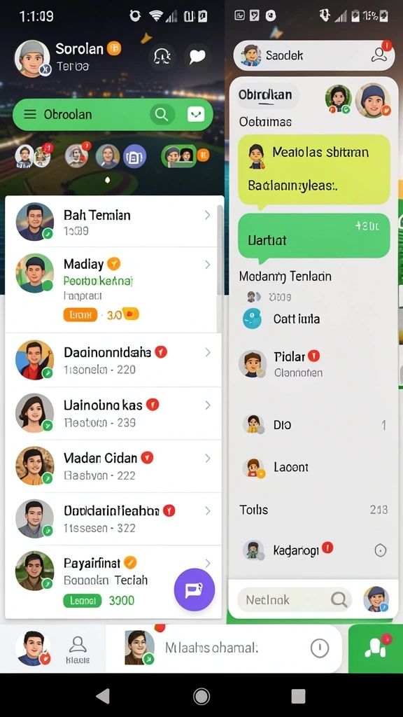 Tampilan awal LKOPEN yang menarik dan intuitif.