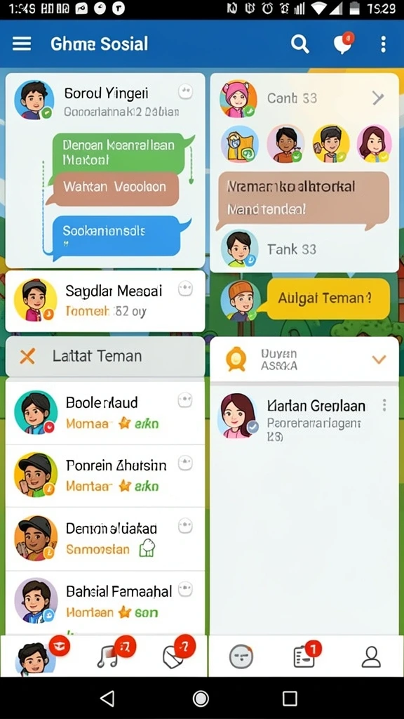 Sistem reward yang memotivasi pemain untuk terus bermain.