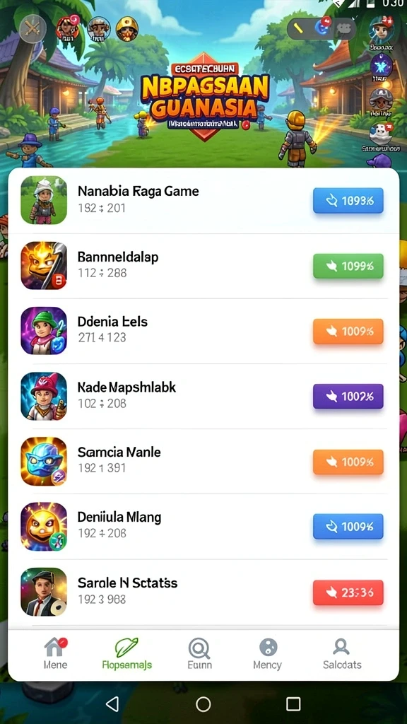 Tampilan antarmuka yang menarik dan intuitif.