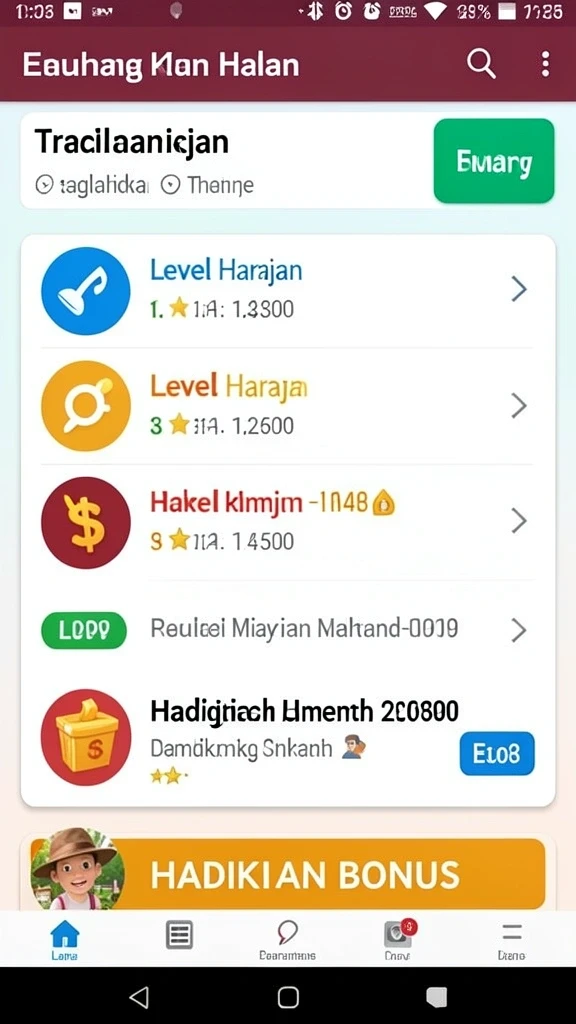 Antarmuka pengguna yang intuitif dan mudah dinavigasi.