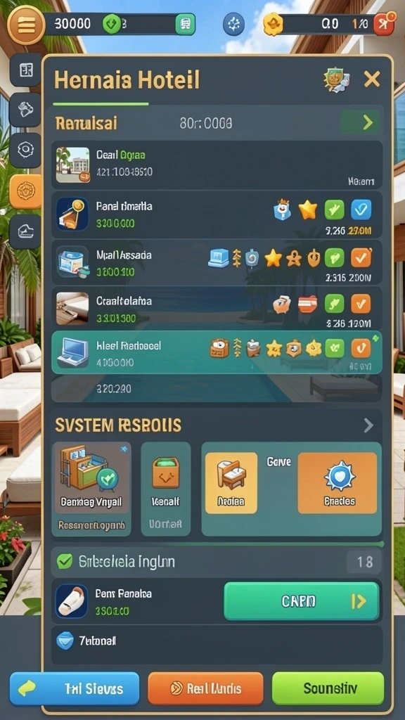 Screenshot 2: Adegan pertarungan melawan monster yang menantang.