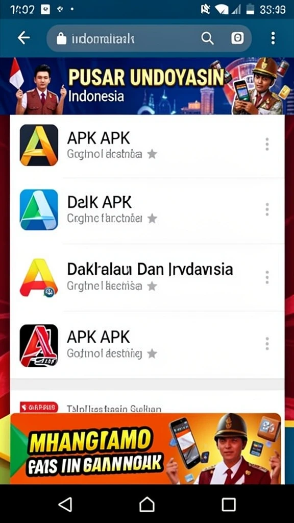 Fitur upgrade yang menunjukkan perkembangan basis Anda.