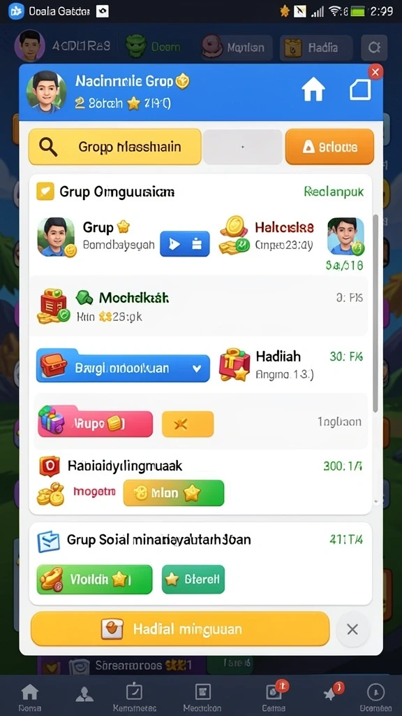 Antarmuka pengguna yang ramah dan mudah digunakan.