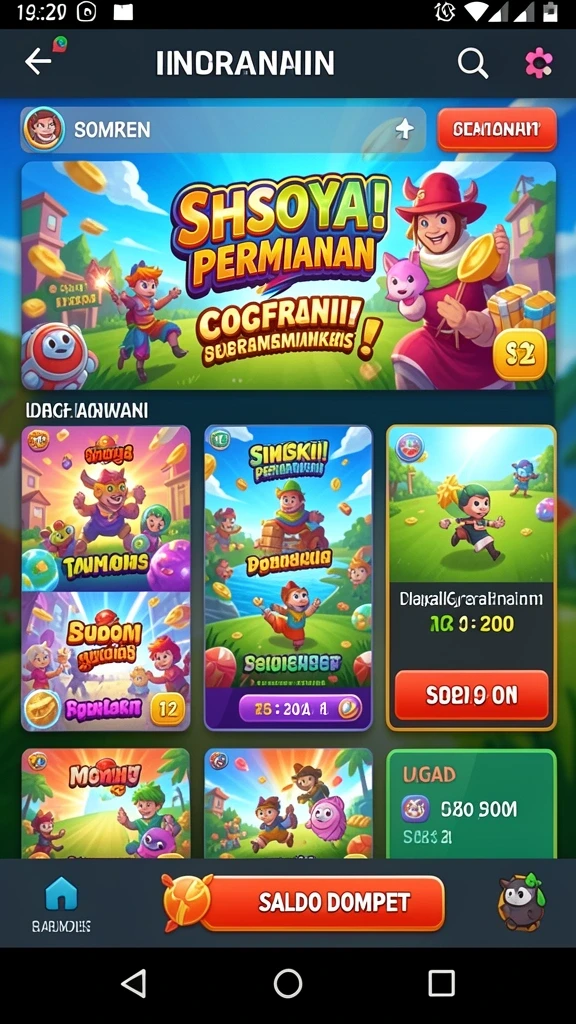 Gambaran gameplay seru di salah satu level RAJA132.