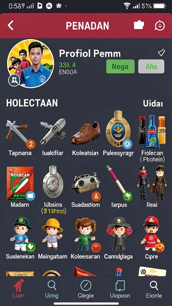 Sistem pembelian item yang mudah diakses dan cepat.