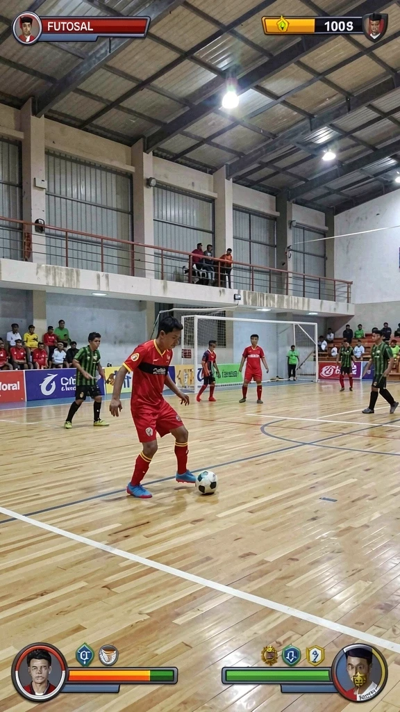 Tangkapan layar dari misi yang menantang di dalam game.