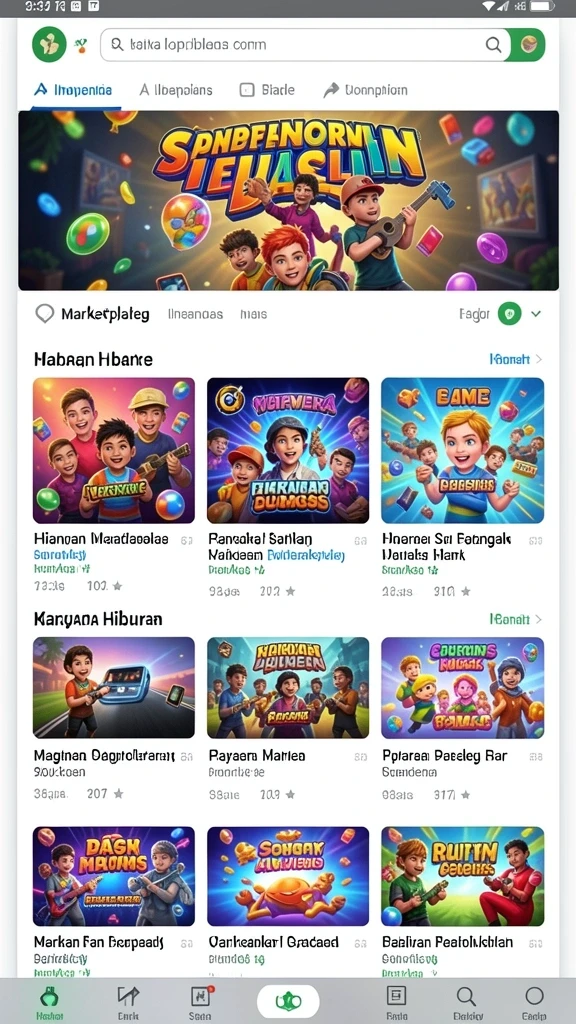 Tampilan antarmuka yang intuitif dan menarik.