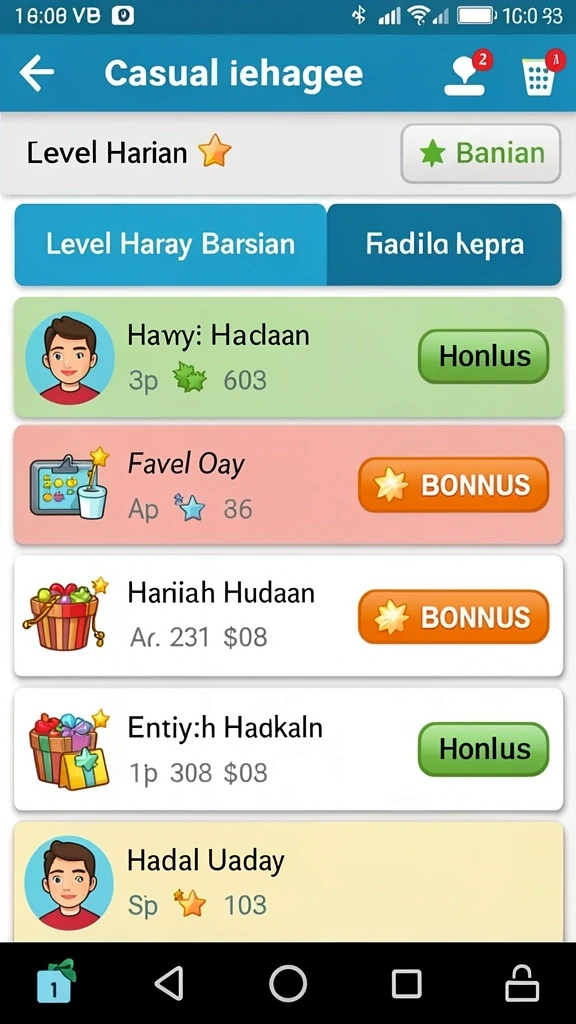 Screenshot memperlihatkan tampilan antarmuka yang menarik.