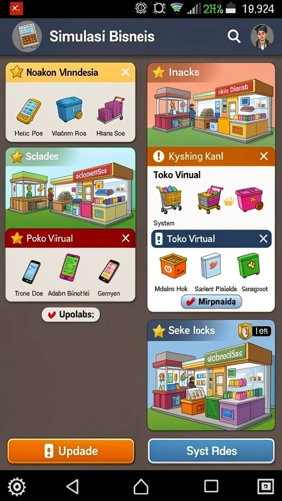 Setiap level menantang dengan rintangan yang bervariasi.