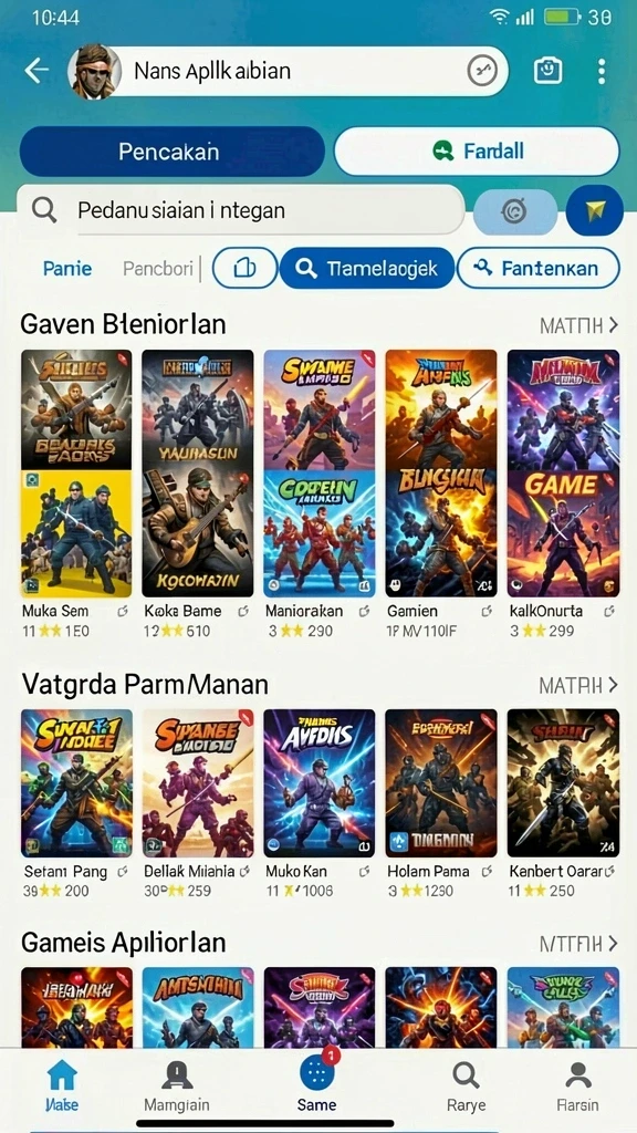 Tampilan antarmuka yang menarik dan mudah digunakan.