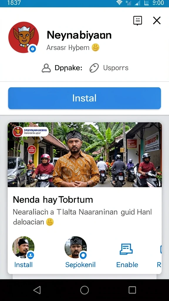 Tampilan antarmuka yang ramah pengguna dan mudah dinavigasi.