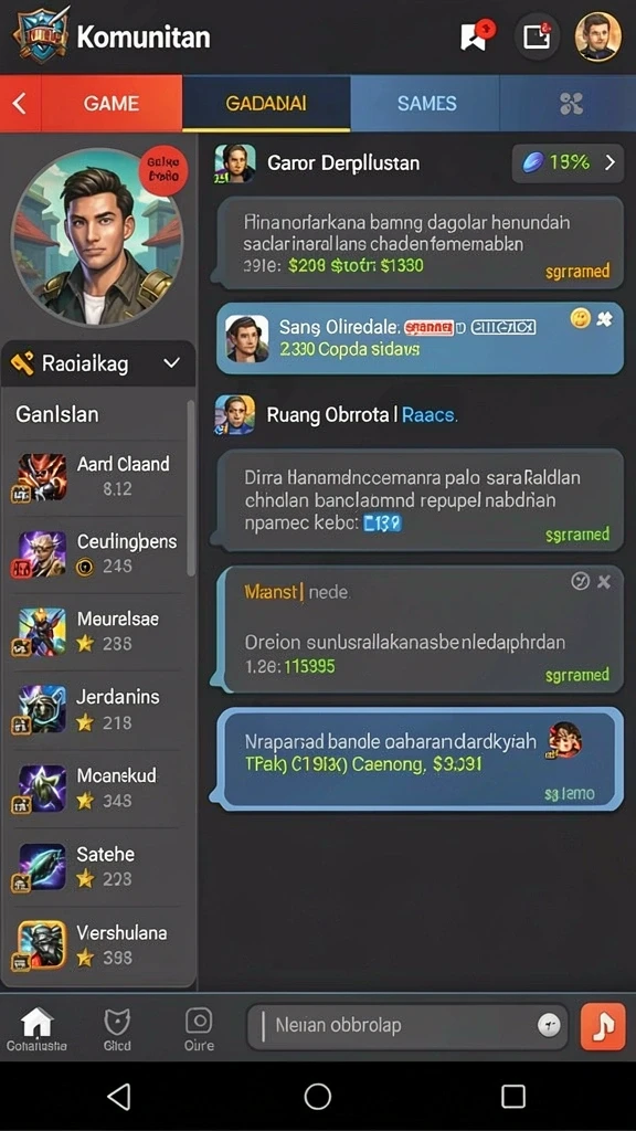 Mode permainan yang seru untuk bermain bersama teman.