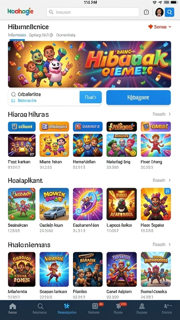 Level menantang yang meningkatkan keterampilan bermain pemain.